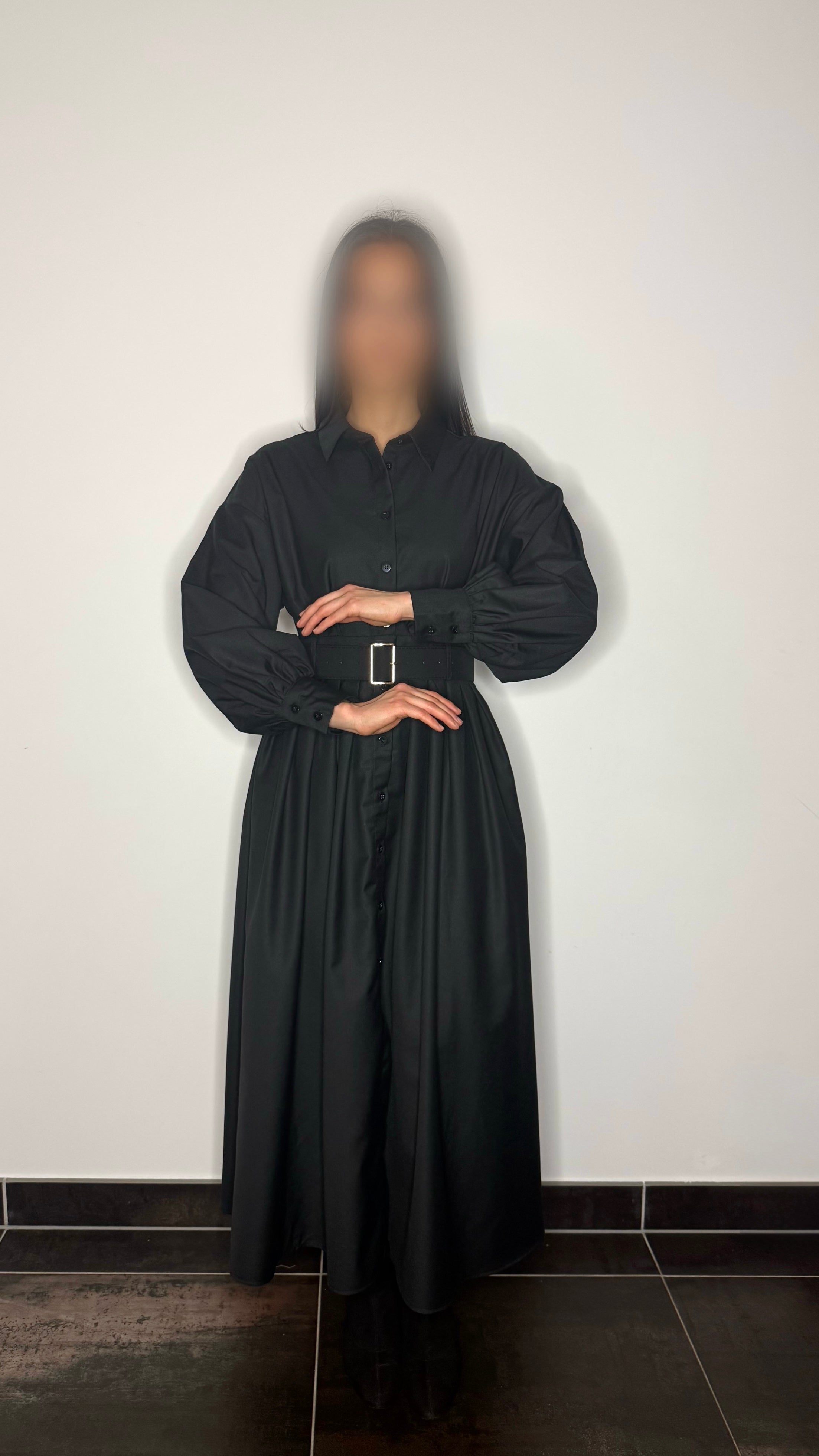 Robe Céleste - Noir