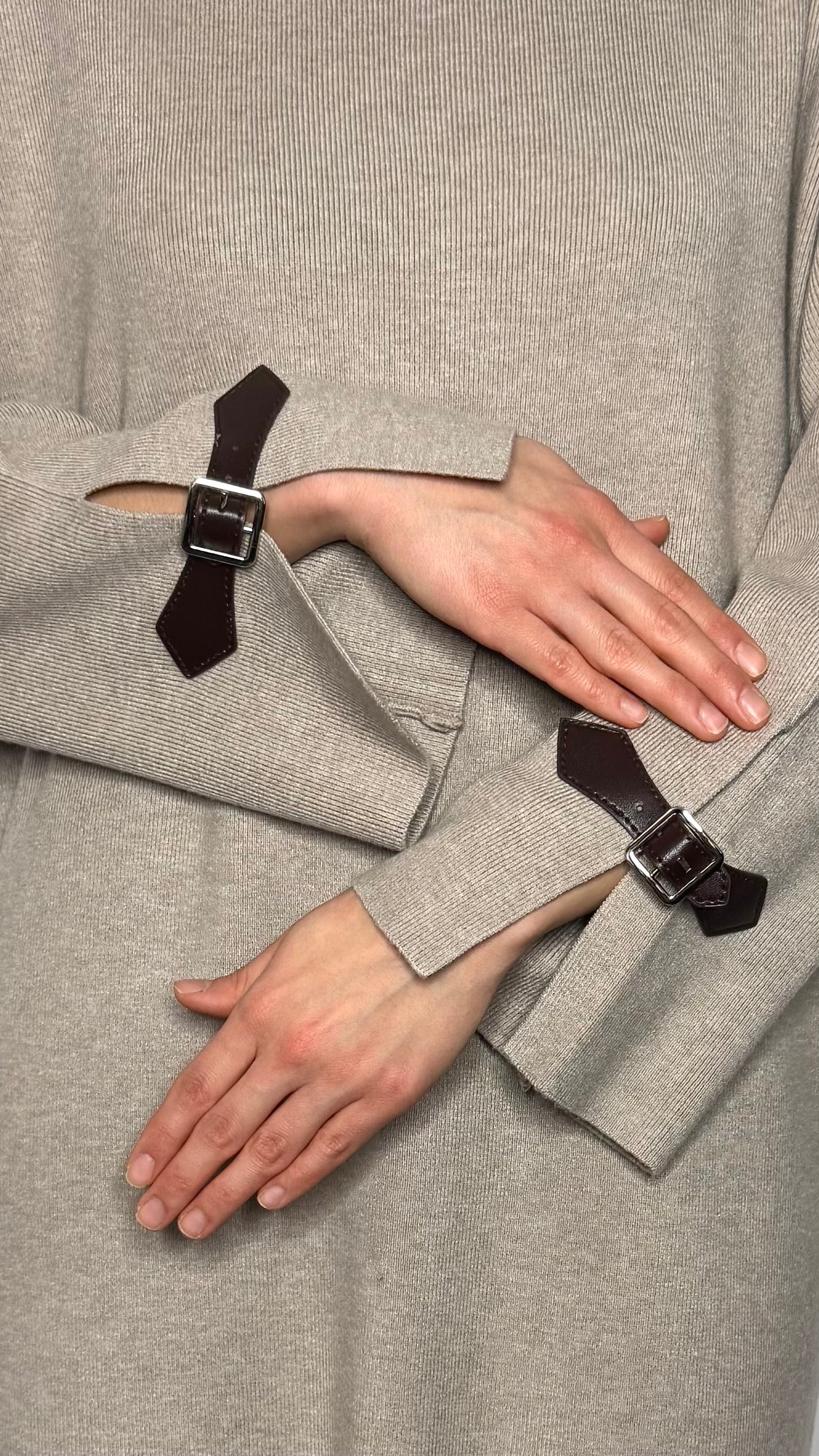 Robe Tricot Essentielle - Beige