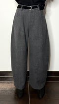 Pantalon balloon - Contemporain Gris