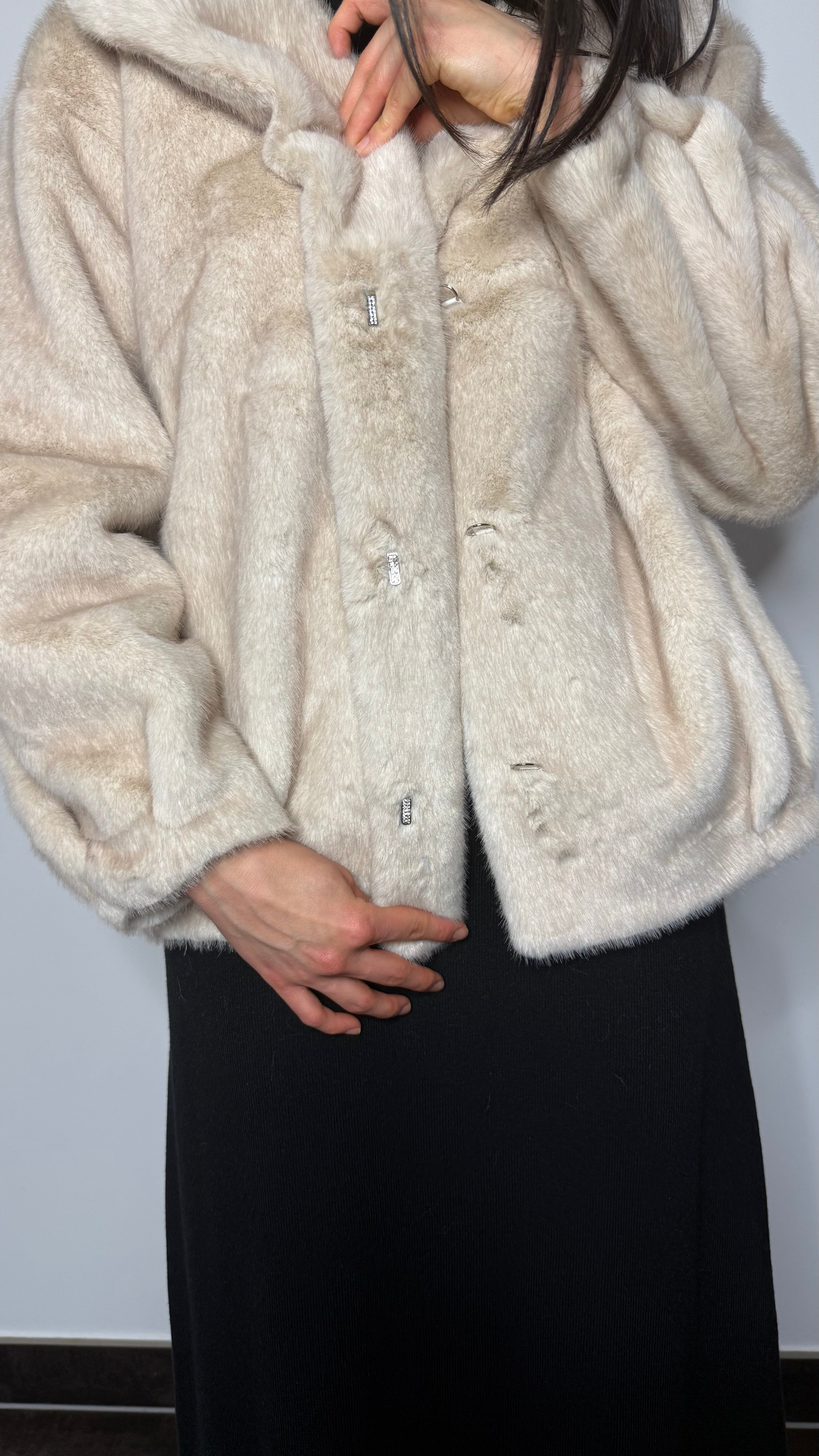 Veste Sable - Fourrure