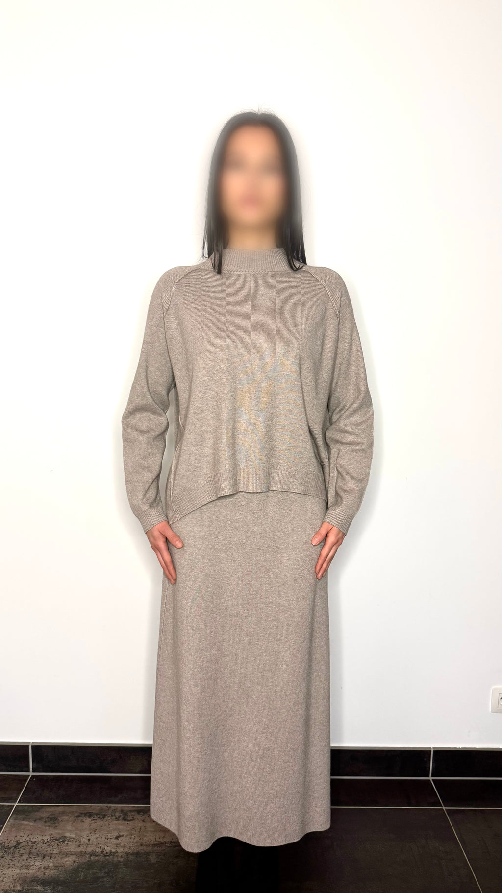 Ensemble Élan – Tricot Beige