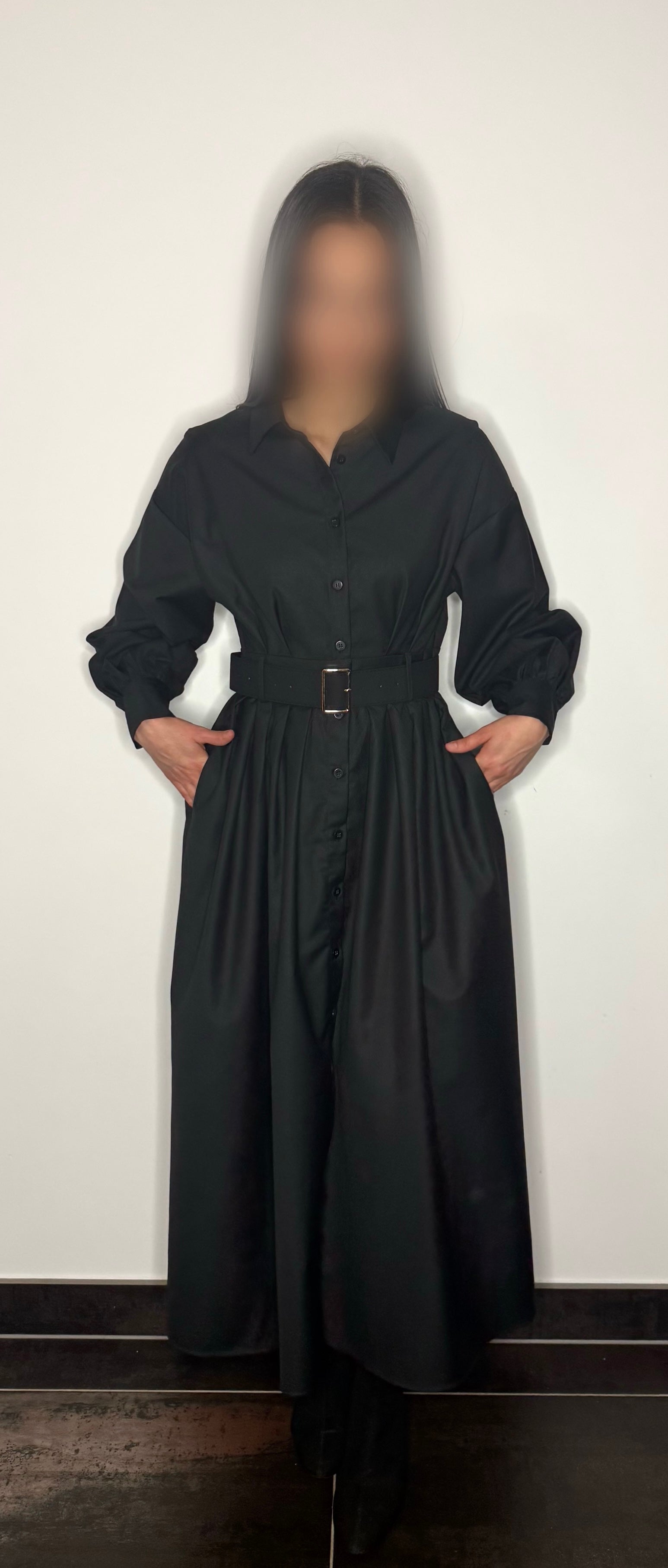 Robe Céleste - Noir