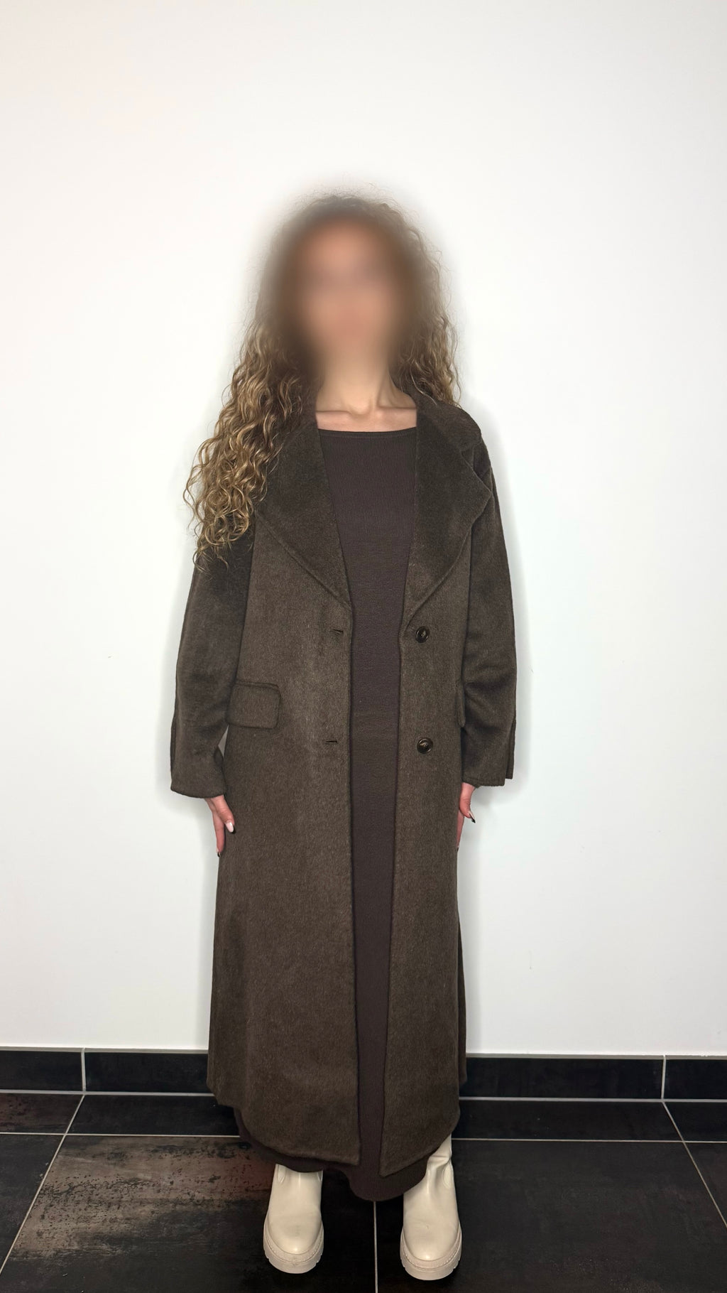 Manteau Terra – Oversize Marron
