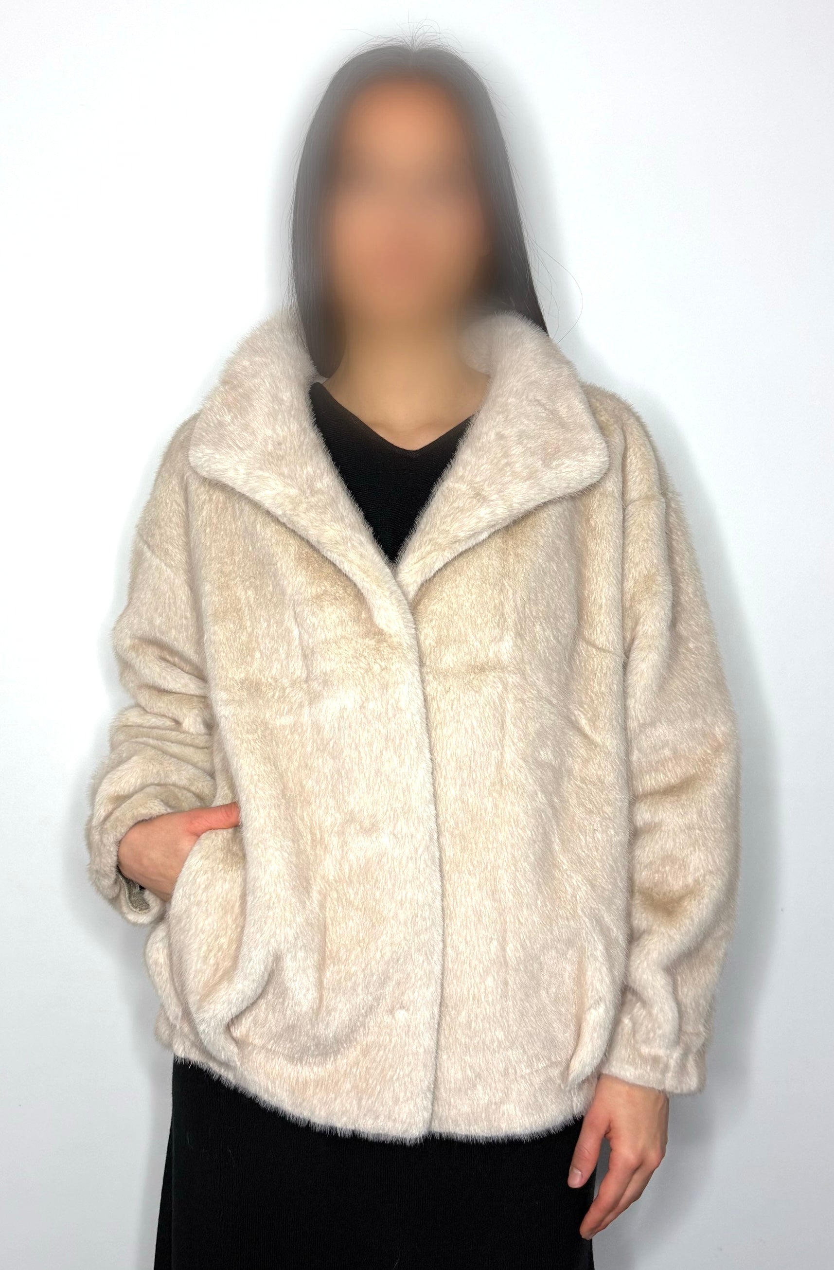 Veste Sable - Fourrure